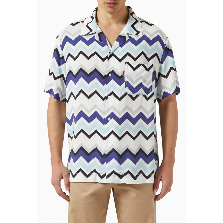 Missoni - Zig Zag Shirt in Viscose Multicolour