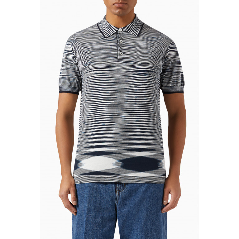 Missoni - Polo Shirt in Cotton Knit