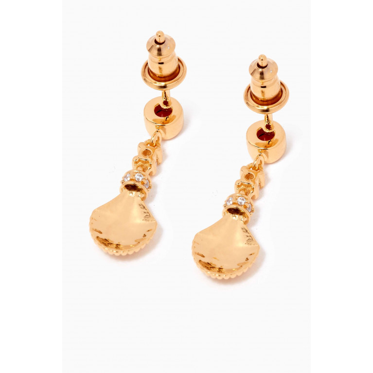Tada & Toy - Sun Drop Earrings in 18kt Gold Vermeil