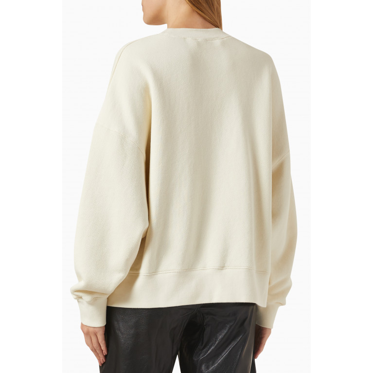 Palm Angels - College Logo-print Sweatshirt in Cotton-fleece