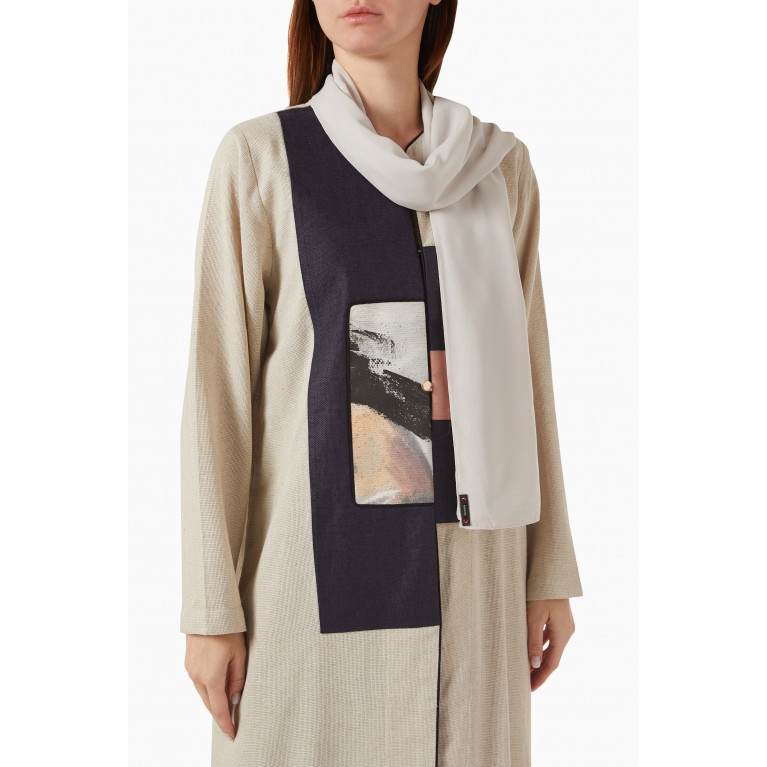ZAH Design - Beigh Liene Abaya in Linen