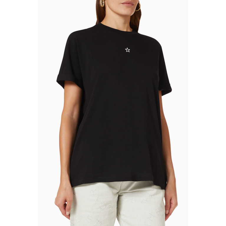 Stella McCartney - Mini Star T-shirt in Cotton-jersey Black