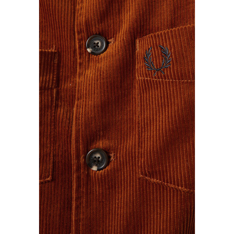 Fred Perry - Overshirt in Cotton Corduroy