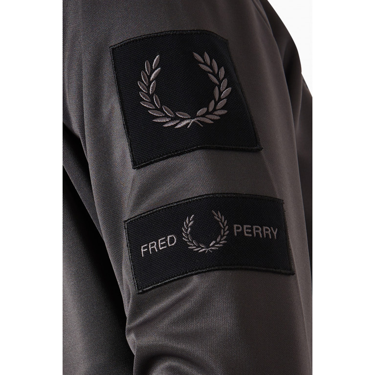 Fred Perry - Badge Detail Track Jacket in Nylon