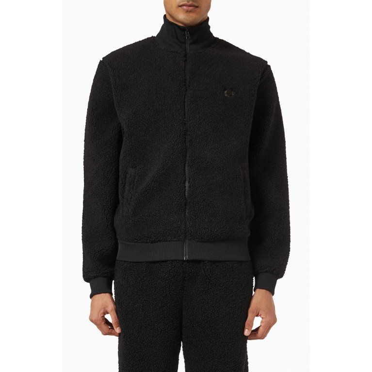 Fred Perry - Track Jacket in Borg Fleece