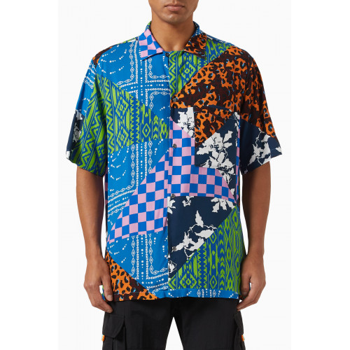 Marcelo Burlon - Hawaiian Shirt in Viscose