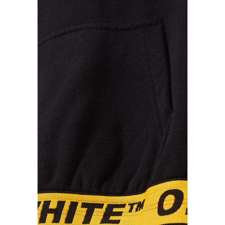 Off-White - Logo Tape Hoodie in Jersey