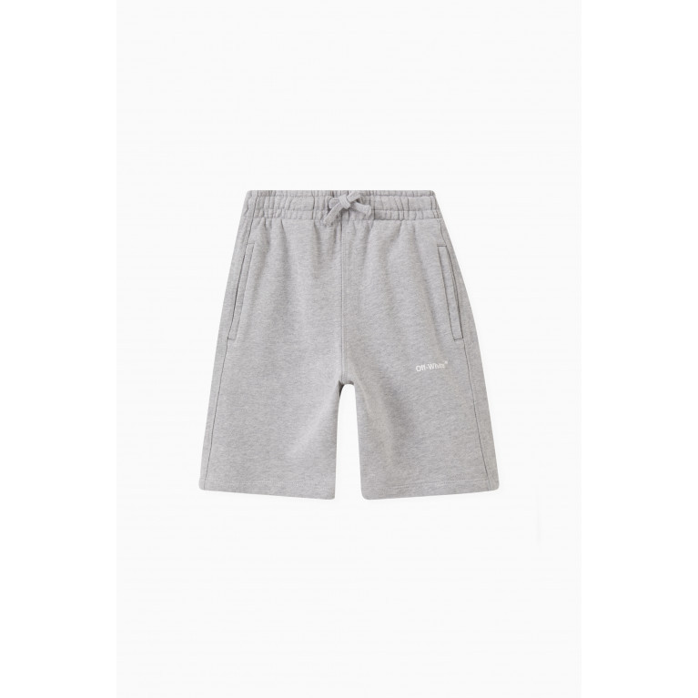 Off-White - Monster Arrow Sweat Shorts in Cotton