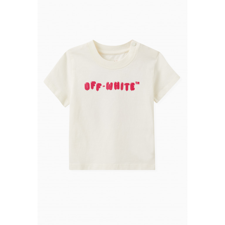 Off-White - Balloons Arrow T-shirt in Cotton