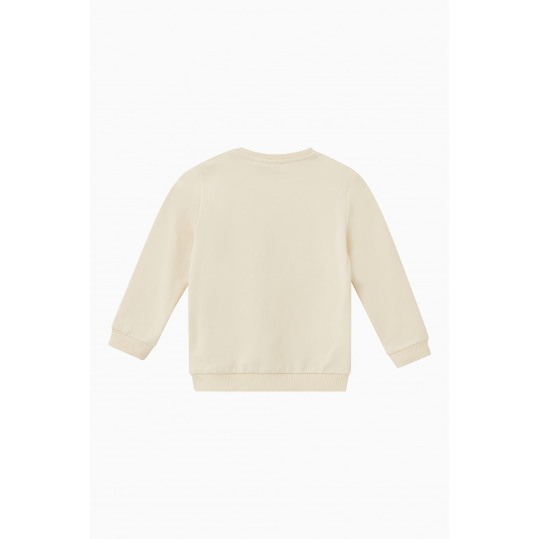 Name It - Unicorn Print Sweatshirt in Organic Cotton Neutral