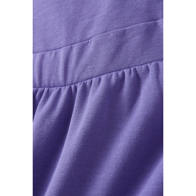 Name It - Bird Dress in Organic Cotton Blend Purple