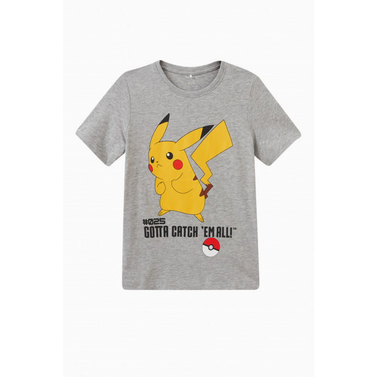 Name It - Pokémon Print T-shirt in Cotton