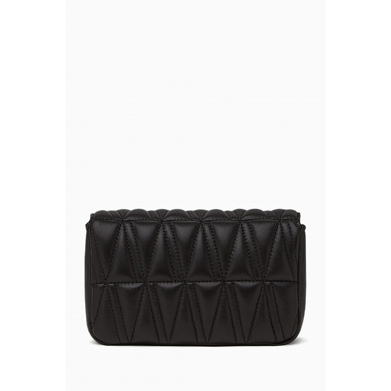 Versace - Mini Vertus Shoulder Bag in Quilted Nappa Leather