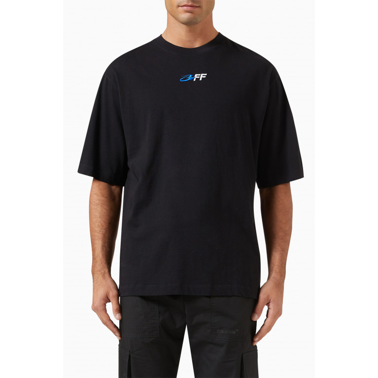 Off-White - Exact Opp Over Skate T-shirt in Cotton Jersey