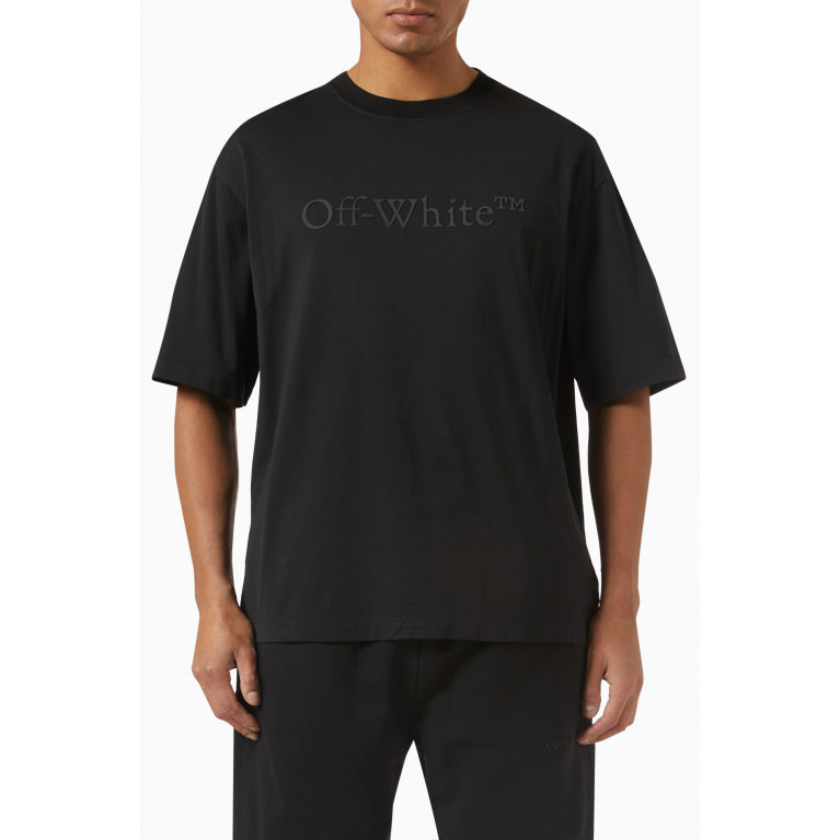 Off-White - Bookish Laund T-shirt in Cotton Jersey