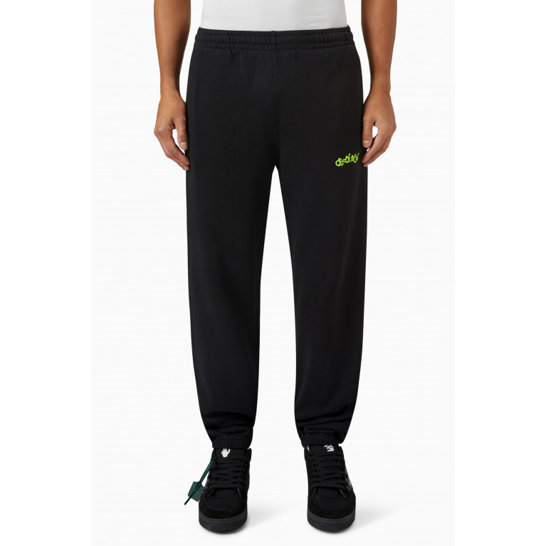 Off-White - Slim Fit Sweatpants in Cotton Jersey