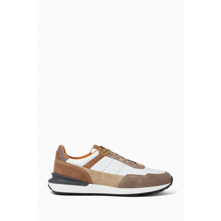 Magnanni - Grafton Sneakers in Mesh & Suede