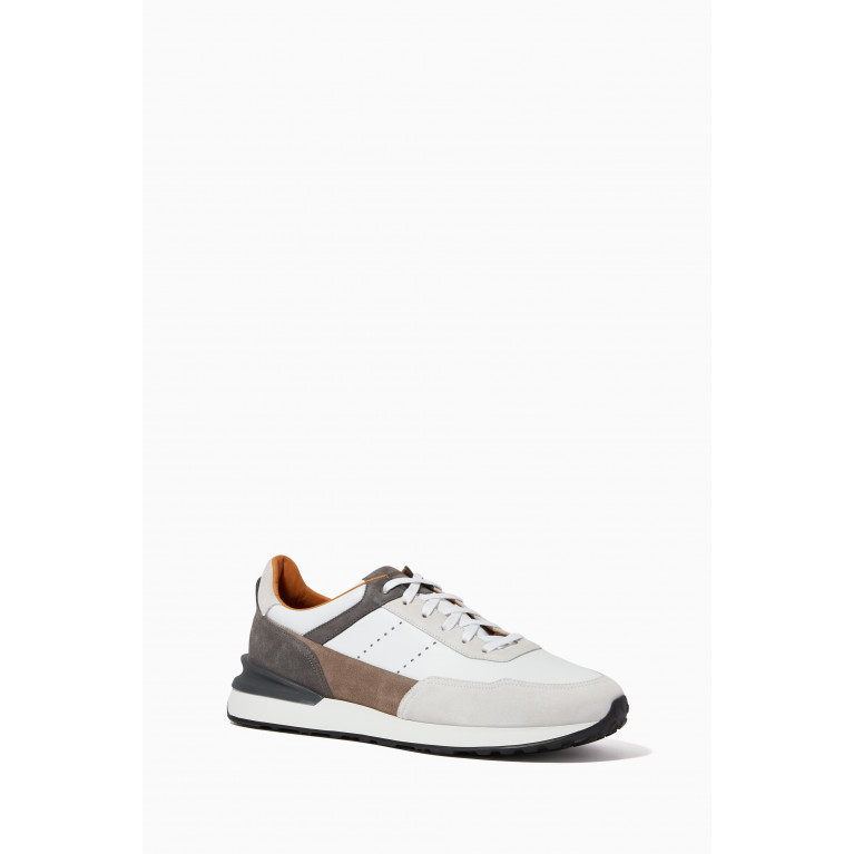 Magnanni - Grafton Sneakers in Mesh & Suede