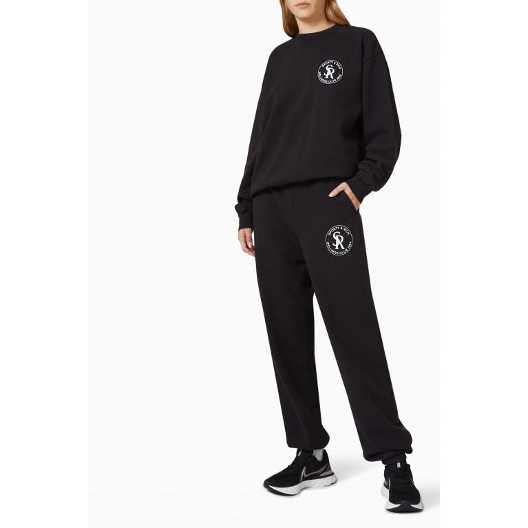 Sporty & Rich - S&R Sweatpants in Cotton Terry