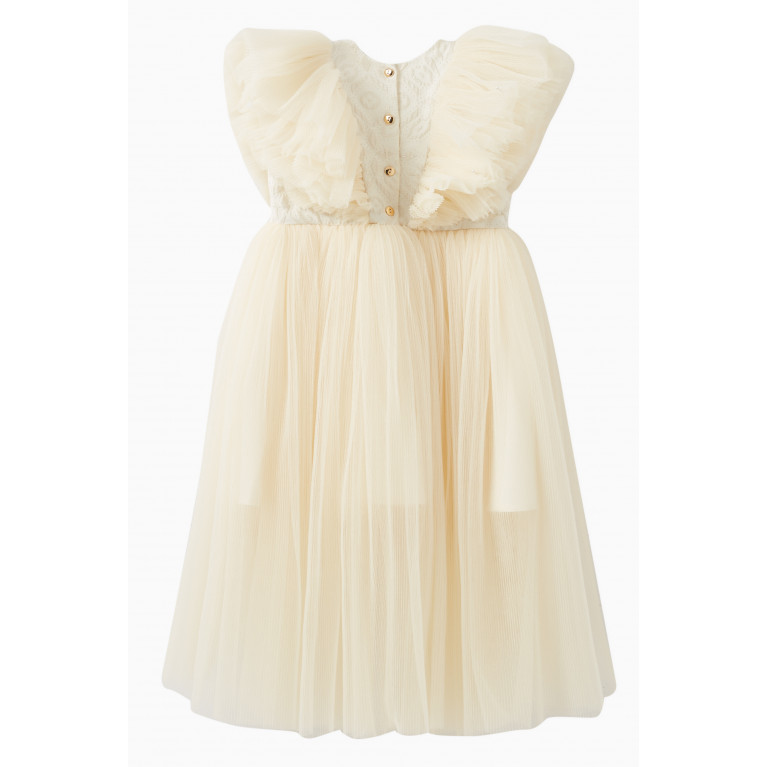 Poca & Poca - Asymmetrical Tulle Dress