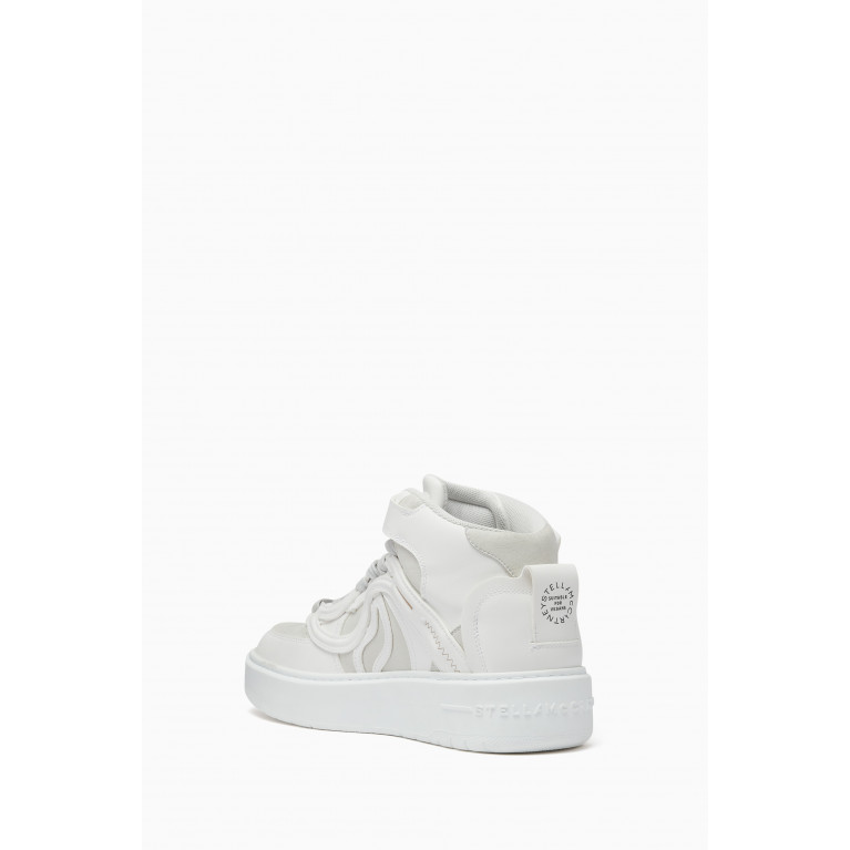 Stella McCartney - S-Wave 2 High-Top Sneakers in Alter Leather