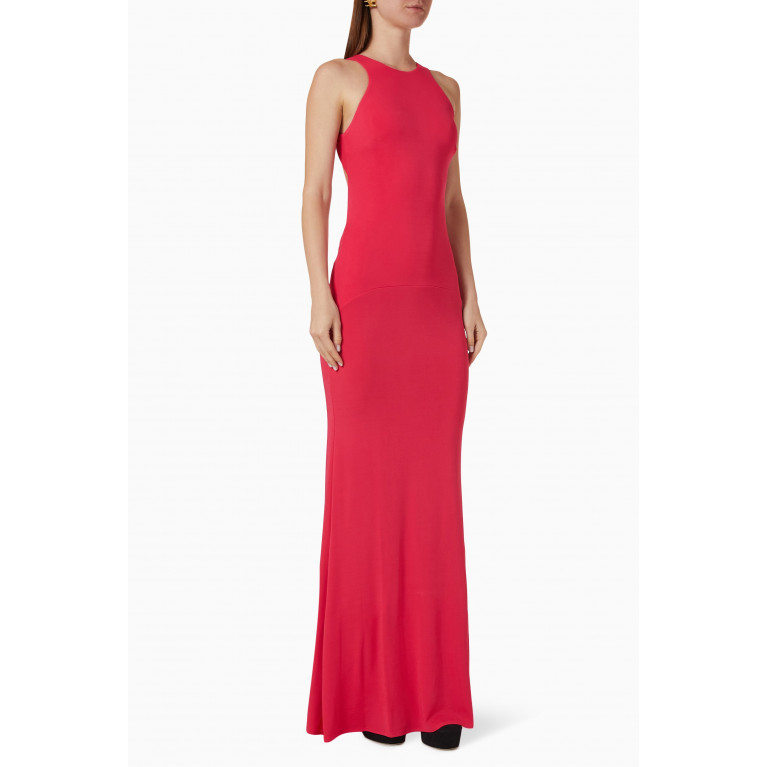 Elisabetta Franchi - Red Carpet Dress in Jersey Pink