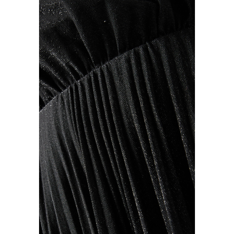 Elisabetta Franchi - Red Carpet Dress in Lurex Black