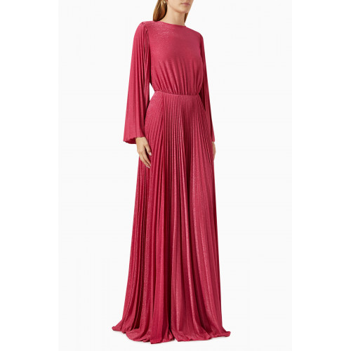Elisabetta Franchi - Red Carpet Dress in Lurex Pink