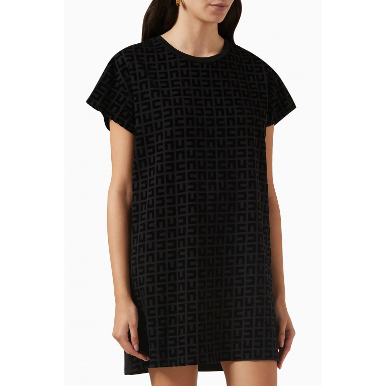 Elisabetta Franchi - Logo Maxi T-shirt Dress in Cotton
