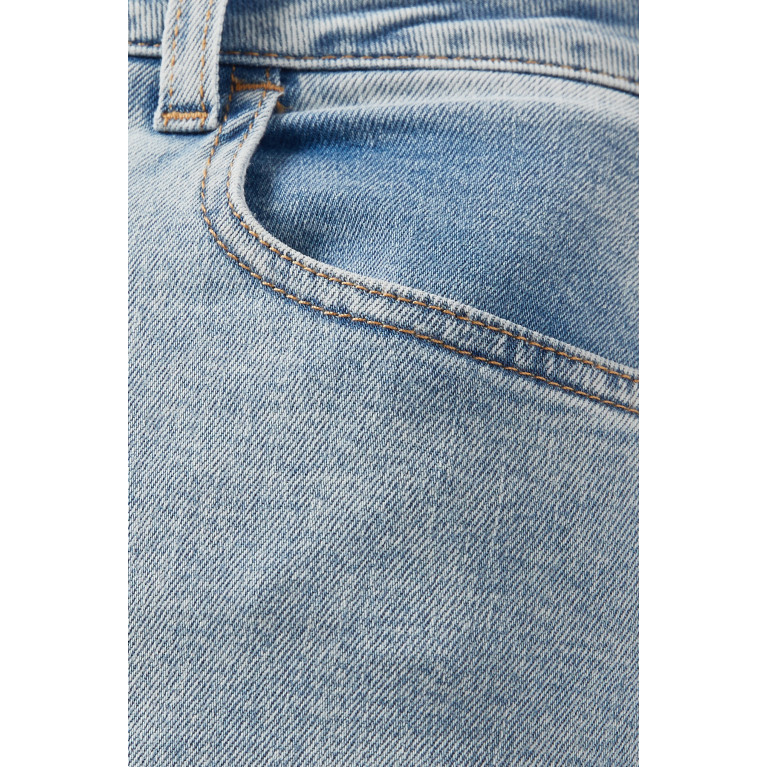 Elisabetta Franchi - High-waist Bootcut Jeans in Denim