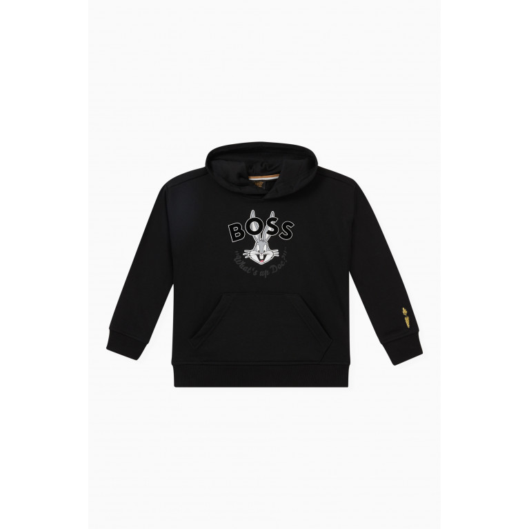 Boss - x Bugs Bunny Hoodie in Cotton Blend