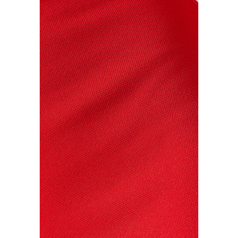 Sandro - Beaded Mini Skirt in Viscose-blend Knit Red