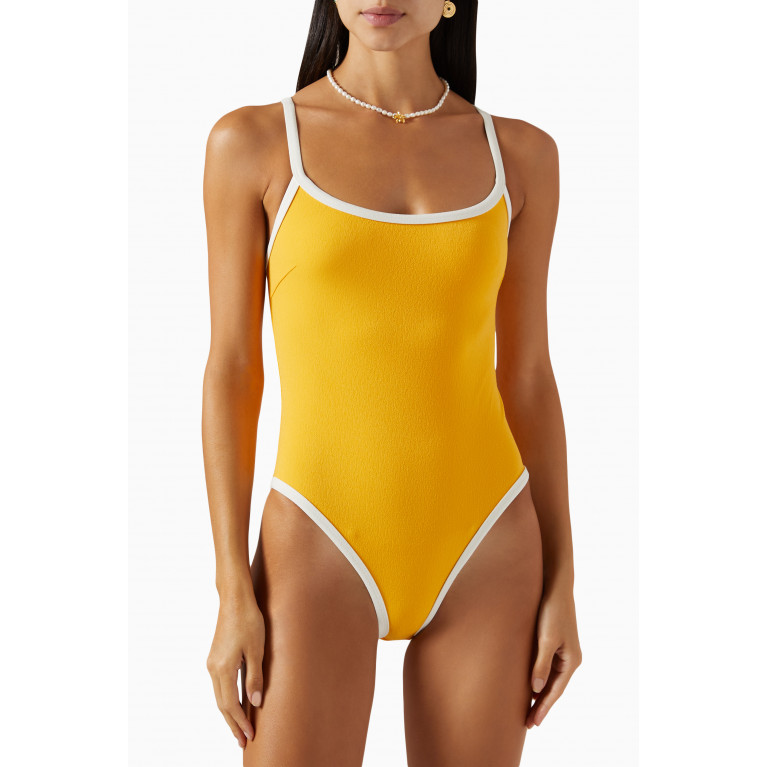 Lisa Marie Fernandez - KK One-piece Swimsuit in Stretch-crepe