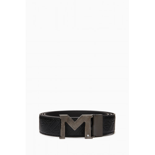 Montblanc - Reversible M-buckle Belt in Leather