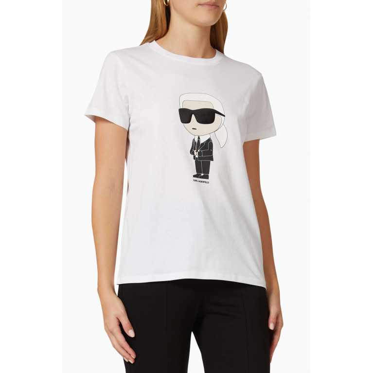 Karl Lagerfeld - Ikonik 2.0 Karl T-shirt in Cotton Jersey