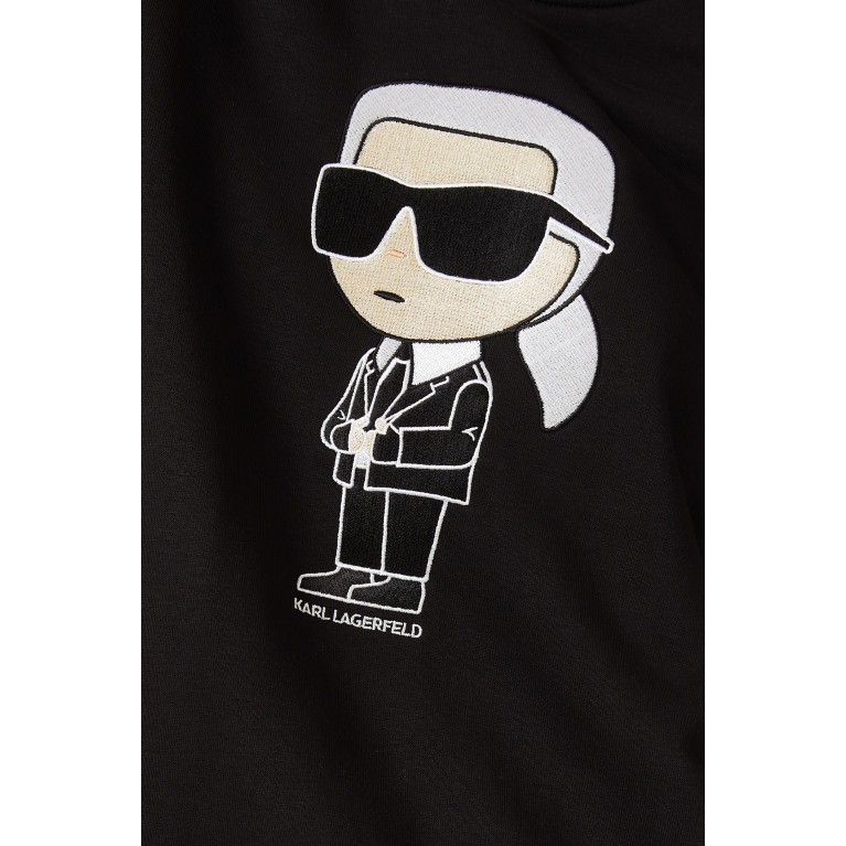 Karl Lagerfeld - Ikonik 2.0 Sweatshirt in Organic Cotton Blend