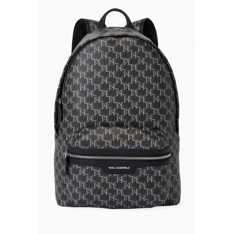 Karl Lagerfeld - K/Monogram Klassic Backpack in Faux Leather