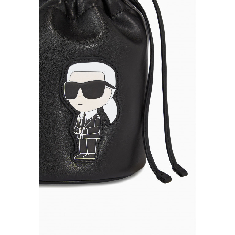 Karl Lagerfeld - K/Ikonik 2.0 Bucket Bag in Leather