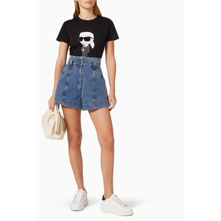 Karl Lagerfeld - Ikonik 2.0 Karl T-shirt in Cotton Jersey