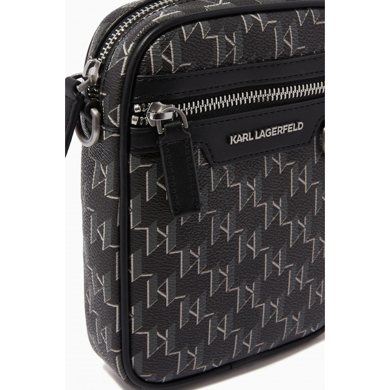 Karl Lagerfeld - K/Monogram Klassic Camera Bag in Faux Leather