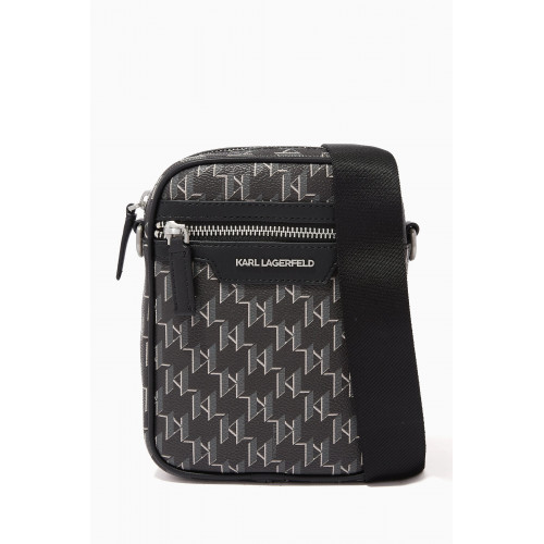 Karl Lagerfeld - K/Monogram Klassic Camera Bag in Faux Leather