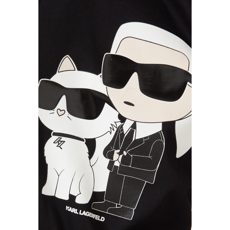 Karl Lagerfeld - Ikonik 2.0 T-shirt in Cotton Jersey