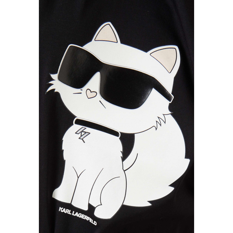 Karl Lagerfeld - Ikonik 2.0 Choupette T-shirt in Cotton Jersey