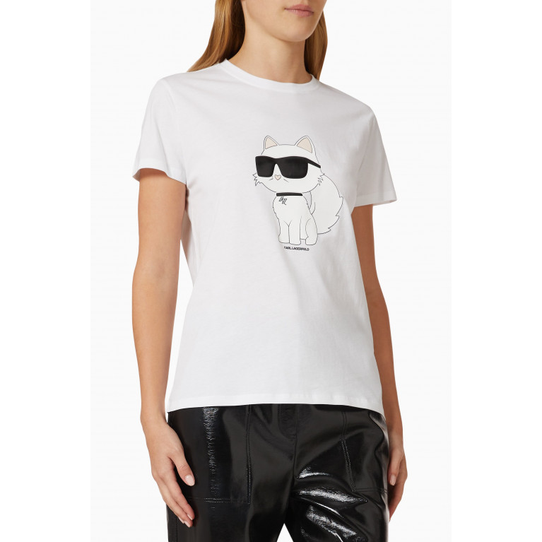 Karl Lagerfeld - Ikonik 2.0 T-shirt in Organic Jersey