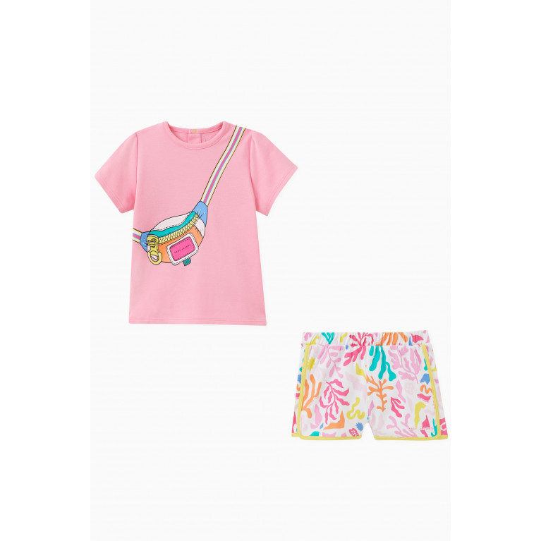 Marc Jacobs - Snapshot Bag T-shirt & Shorts in Cotton Jersey