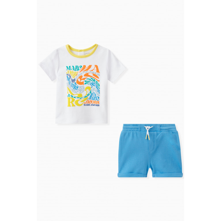 Marc Jacobs - Logo Print T-shirt and Shorts, Set of Two