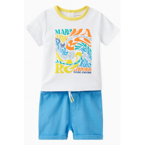 Marc Jacobs - Logo Print T-shirt and Shorts, Set of Two