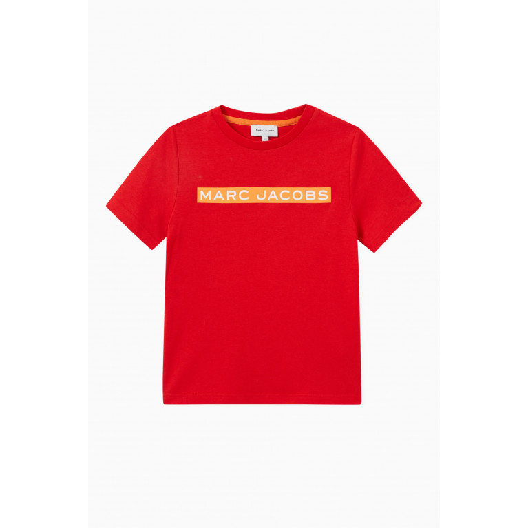 Marc Jacobs - Logo T-shirt in Cotton Red