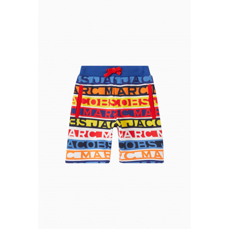 Marc Jacobs - Graphic Logo Print Shorts in Cotton