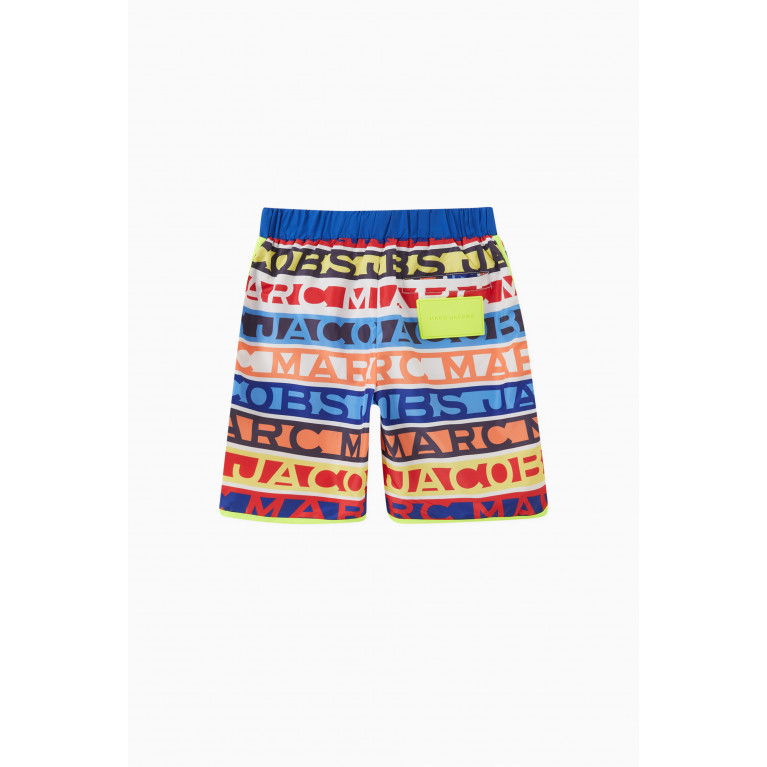 Marc Jacobs - Logo Print Swim Shorts in Nylon
